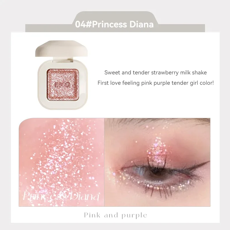 Clear Focus Monochrome Eye Shadow with Mirror Monochrome Eye Shadow Is Suitable for Local Brightening of Eye Makeup — image 11