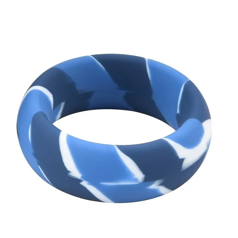 Small Large Silicone Penis Cock Ring Lock Set Delay Time Ejaculation Male Penis Ring Ball Stretcher Bondage Slave Sex Toy Man — image 4