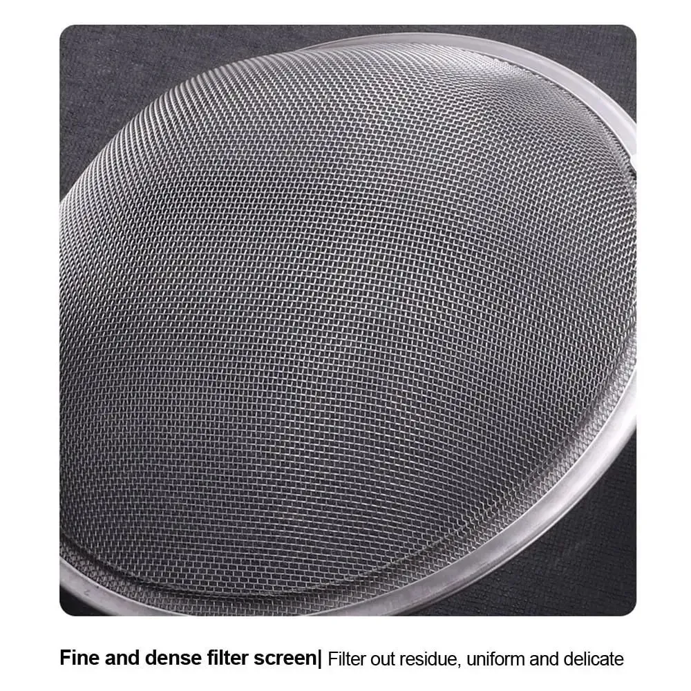 Multi-functional Fine Mesh Strainers Oil Strainer Skimmer Stainless Steel Filter Spoon Oil Colander Flour Colander Sifter