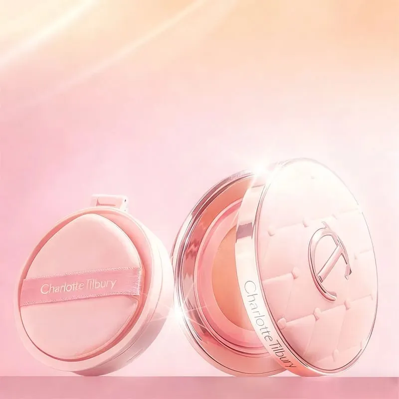 Charlotte Tilbury Shimmer Powder Air Cushion Lightweight Moisturizing Oil-controlling Long-lasting Fit Creates Pore-free Makeup — image 7