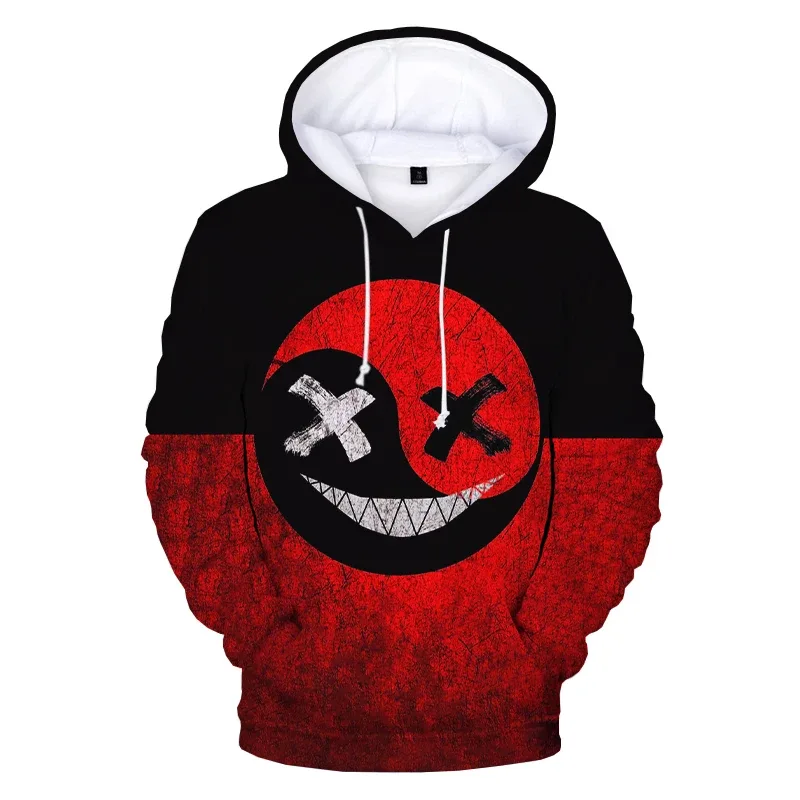 Pattern Trendy Devil Smiling Face 3D Printed Hoodie Sweatshirts Men Women Fashion Casual Funny Pullovers Hip Hop Hoodies — image 5