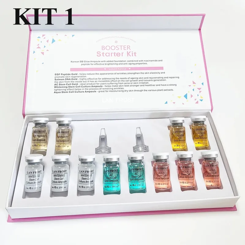 8ml BB Cream Hyaluronic Acid Facial Glow Serum Ampoule Essence Peptide Moisturizing Foundation Skin Rejuvenation Face Care — image 10