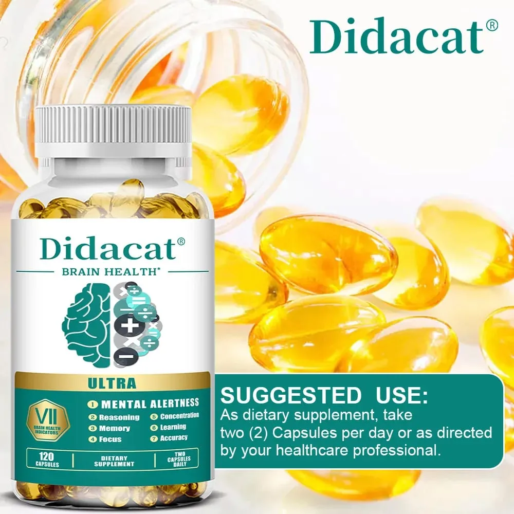 Phosphatidylserine Capsules - with Vitamins B6 and B12 Enhance Memory and Concentration Refresh The Mind Support Energy — image 6