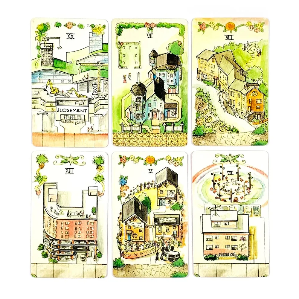 The Housing Tarot Cards 78 Cards English Version Divination Board Games Cards Game Family Gatherings Entertainment Tarot Cards