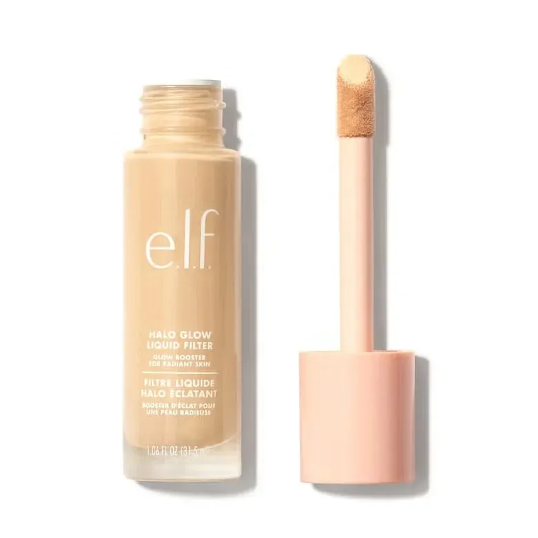 ELF Fashion Makeup Cosmetics Liquid Foundation Concealer and Brightening Lip Gloss with Flashing Lights Lip Oil Glossy Finish — image 18