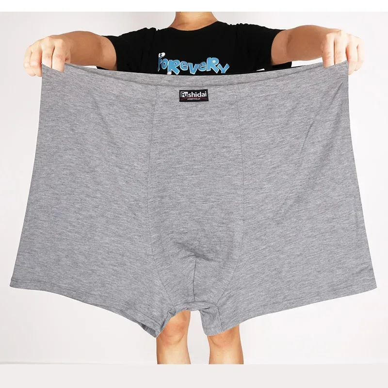 Boxershorts masculino calcinha modal 200kg macio 13xl roupa interior masculina plus size 12xl jumbo solto 9xl 5xl vermelho preto grandes boxers
