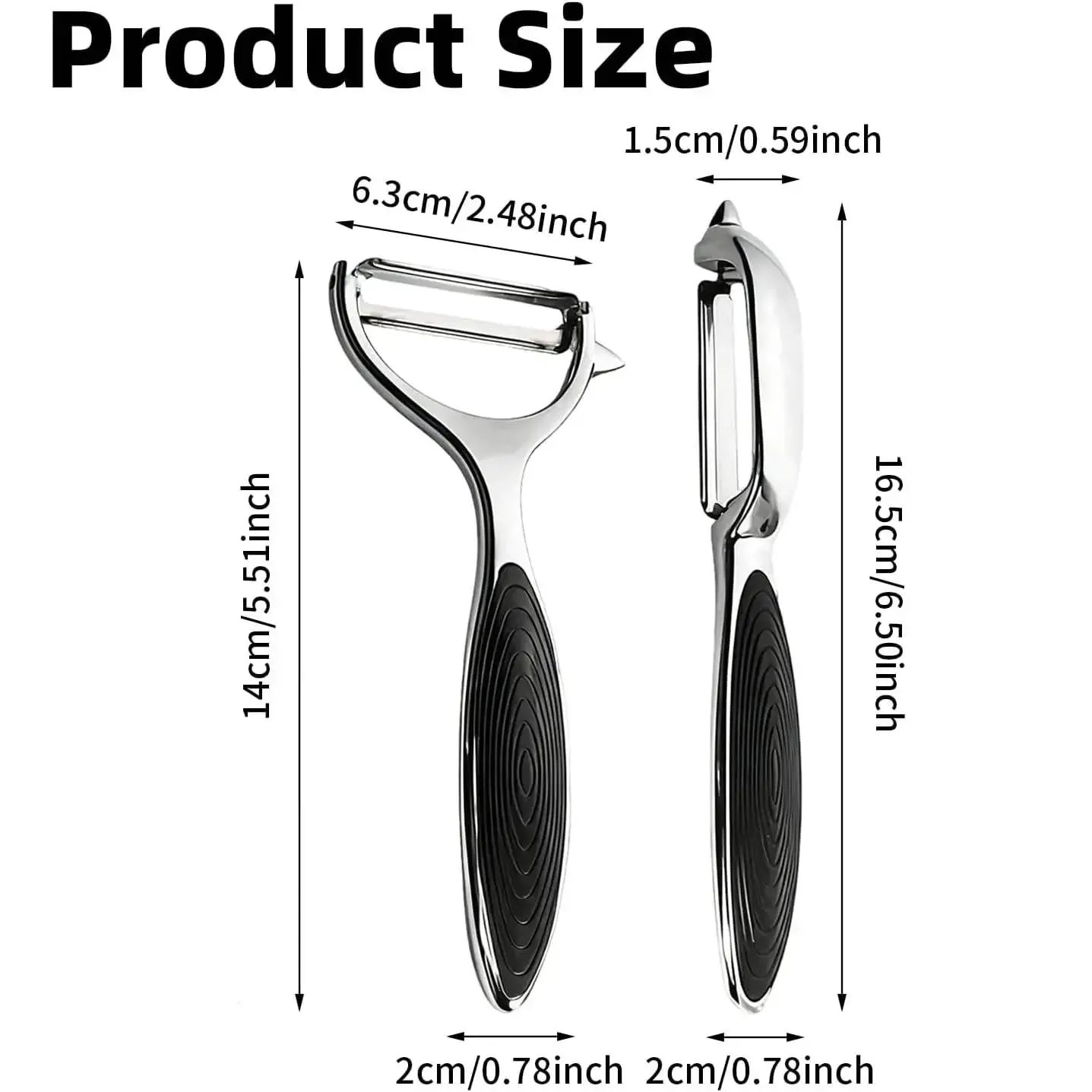 Y Shaped Vegetable Peeler Potato Peeler Rotatable Kitchen Tool for Apple Carrot Cucumber Potato Fruit Vegetable Food Preparation