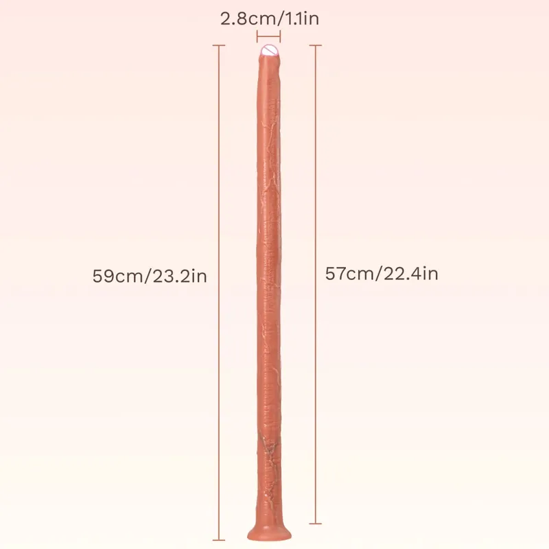 Long Realistic Dildo Silicone Anal Plug Sex Toys For Woman Adult Sex Toys Suction Cup Big Butt plug Gay Lesbian Anus Dilator 18+