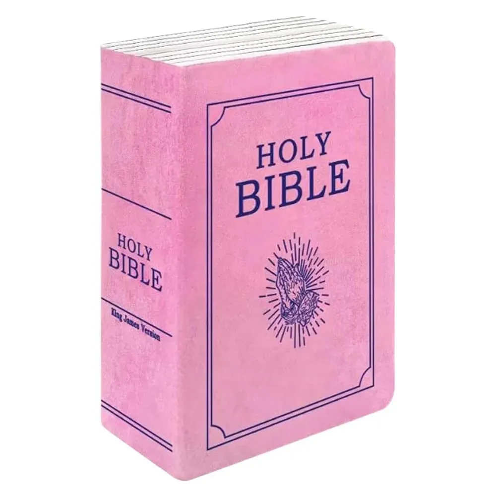 Living Room Realistic Looking Bible Pillow Sofa Cushion Bible Throw Pillow 33*22cm Cutest Bible Cushion Christmas Present