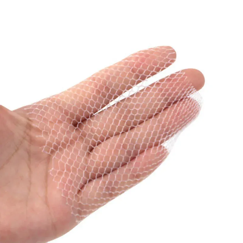 50 unids/bolsa, funda protectora para brochas de maquillaje, Protector de brochas cosméticas, protectores de red flexibles, cubierta reutilizable, herramientas de belleza para maquillaje