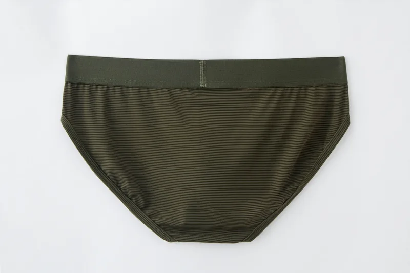 Herr Underkläder Shorts Sexig Lågformad Randig Bikini Athletic Supporters Kalsonger Sovkläder Nylon Snabbtorkande Andas