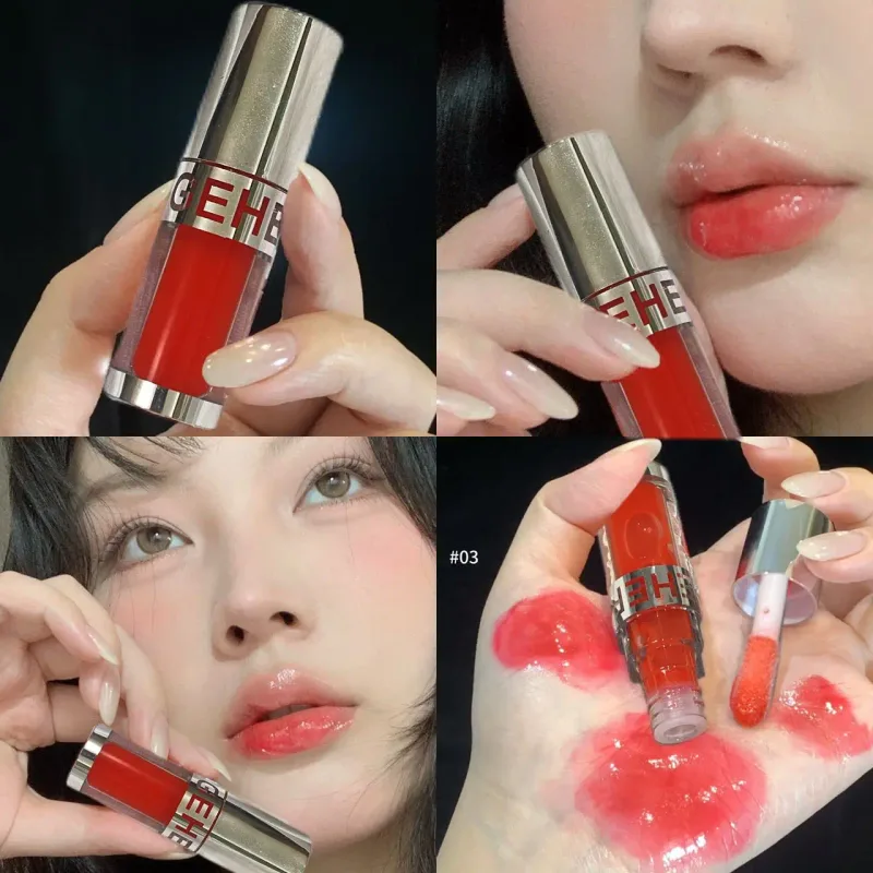 Herorange Clear Breathable Mirror Lip Gloss Moisturizing Water Shine Long Lasting Lip Glaze Daily Youth Cross-Border Cosmetics — image 11