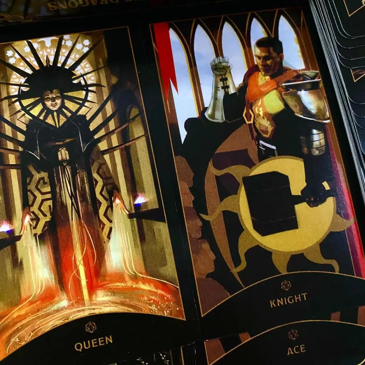 10.3*6cm The Dungeons Dragons Tarot 78 Pcs Cards — image 3