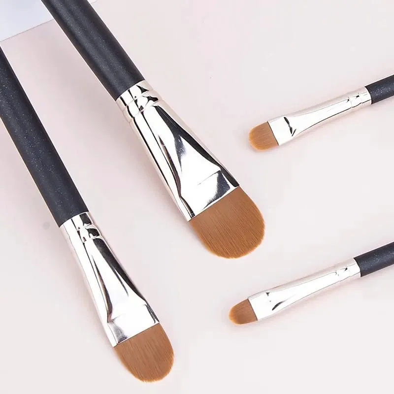 Ultra-thin Foundation Concealer Brushes 4-type Sizes Professional Liquid Foundation Cream Soft Hair Makeup Brush Make Up Tools — image 3