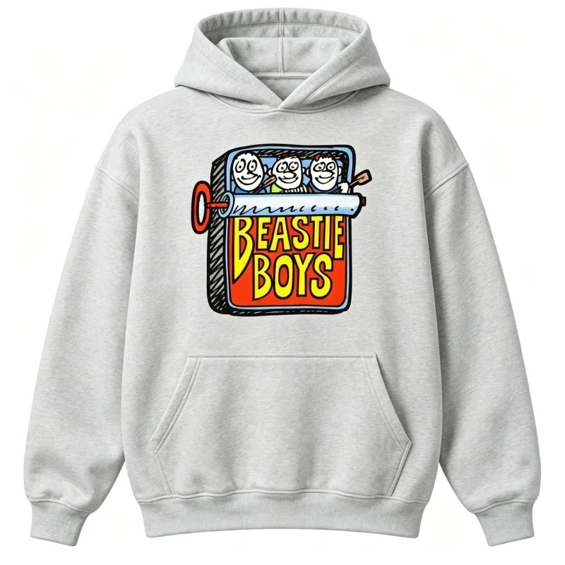 Beastie Boys Hip Hop Music Vintage Design Men's Hoodie Autumn Winter Casual Women's Hooded Sweatshirt Unisex Cotton Coat Top