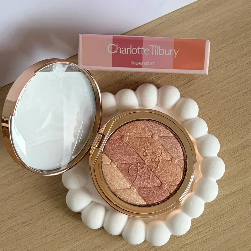 Charlotte Makeup Gift Powder Blusher&eyeshadow Palette Series Cosmetics Easy To Apply Lasting Coloring Natural Concealer Tilbury