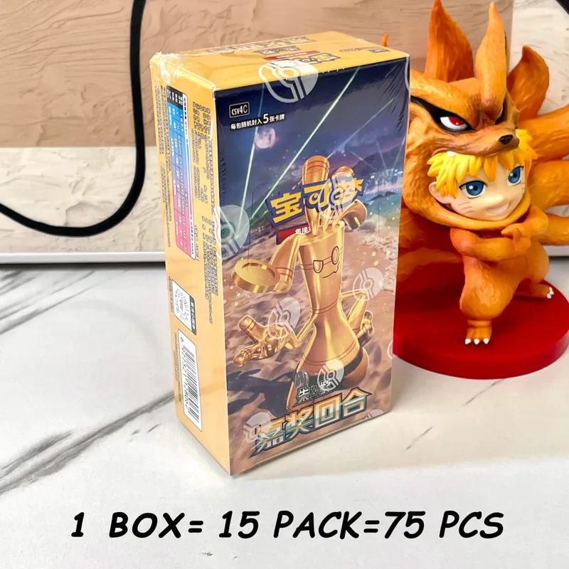 New Original Pokemon TCG Stellar Glass 17.0 Charizard & Gengar Simplified Chinese Collectible Battle Cards Hobby Collection