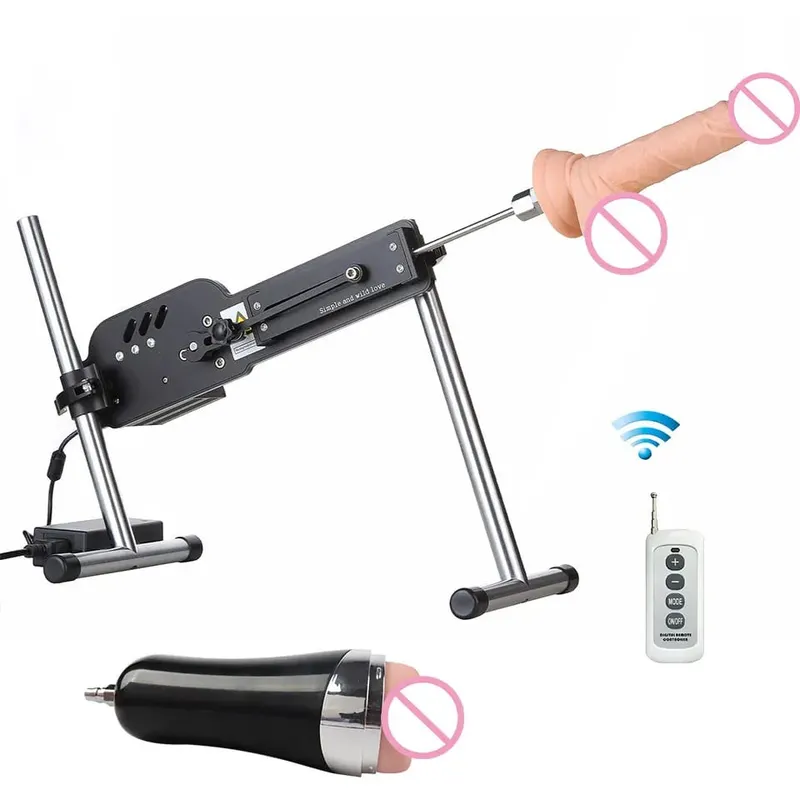 Machine sexuelle améliorée avec télécommande, Super silencieuse, Ultra réglable, Vac U Lock, 30db, 70W, Machine d'amour avec Big D gratuit