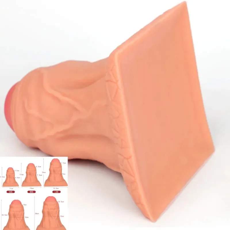 Huge Anal Plug Soft Silicone Anus Expansion Dildo Butt Plug Vagina Stimulation Prostate Massage Anal Sex Toys For Men Women Gay