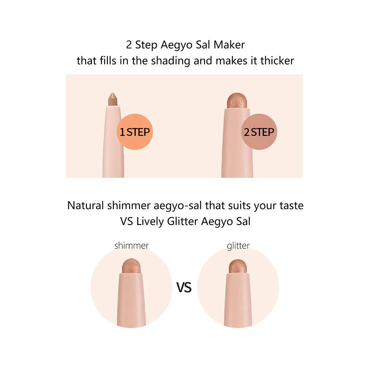 [Clearance Sale] HOLIKA Under Eye Maker 01 BARE Luxury Eye Shadow Filler Korean Makeup Cream For Dark Circles Korean Cosmetic
