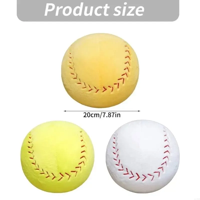 Baseball Room Pillow Soft Plush Cushion for Shelf Display — image 5