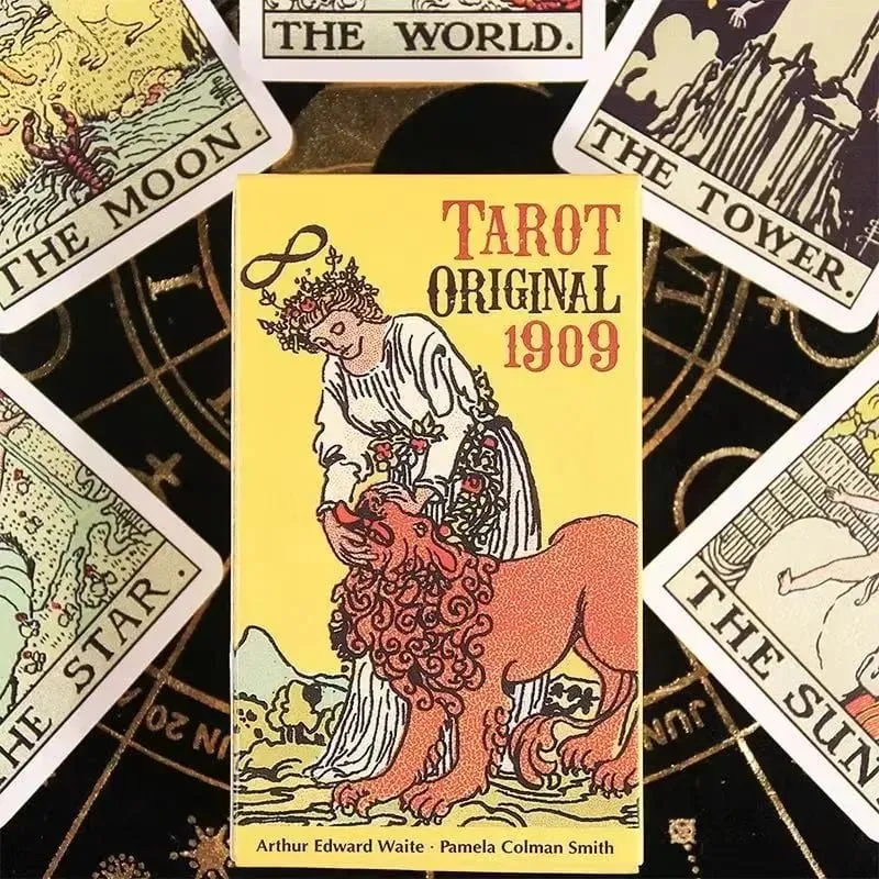 The Rider Waite Smith 1909 Tarocchi Oracle Deck per principianti Inglese Spagnolo Classic Divination Edition Gioca al gioco — image 2