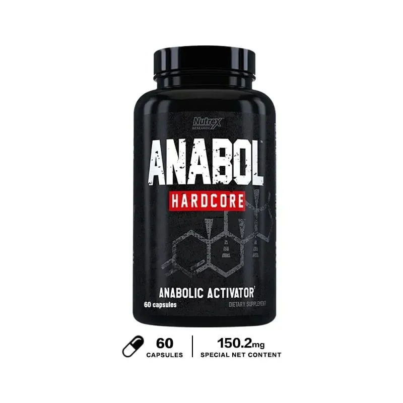 Anabol Hardcore - Muscle Supplement Dietary Capsules Lean Muscles Strength Growth Repair Recovery 6-Keto-Diosgenin Acetate — image 8
