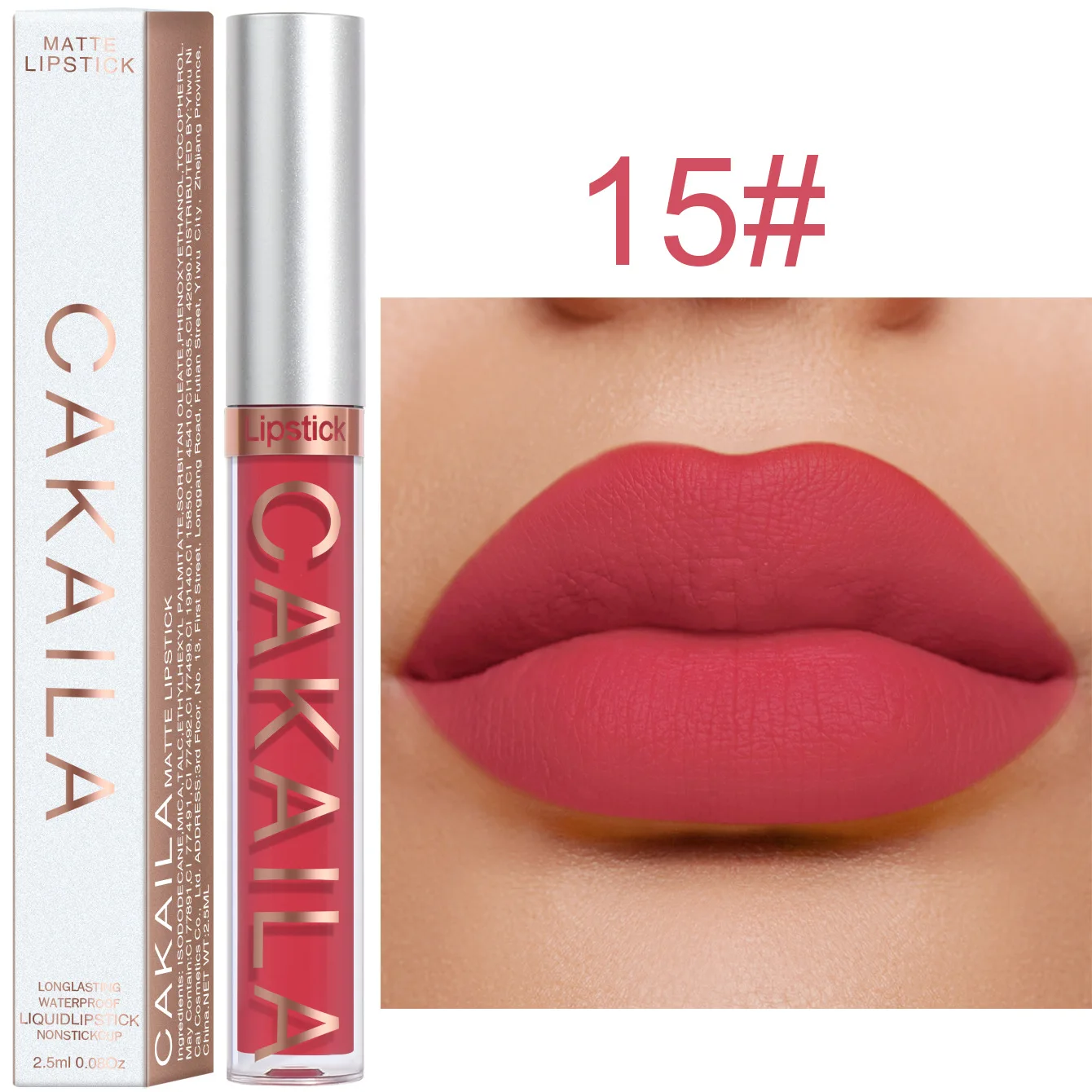 Matte Velvet Lipstick 18 Colors Lip Gloss Long Lasting Non-marking Sexy Waterproof Liquid Lipsticks Lip Makeup Cosmetic