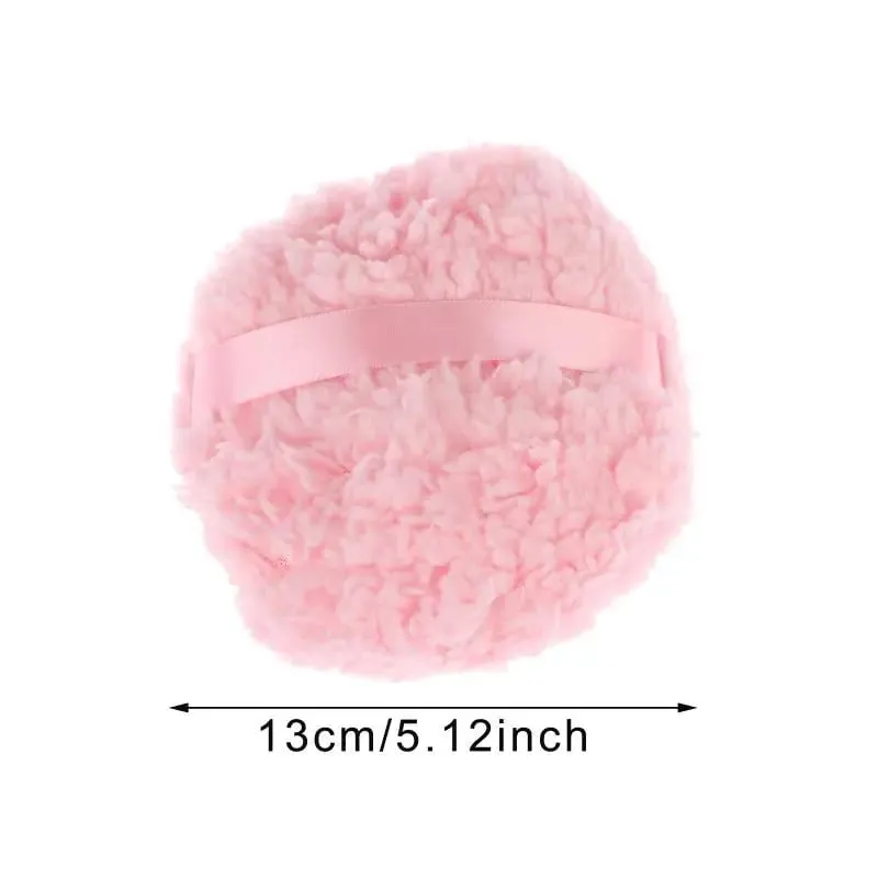 1 Pcs Extra-Large And Extra-Thick Powder Puff Skin-Friendly Soft And Non-Absorbent Extra-Large Talcum Powder Puff