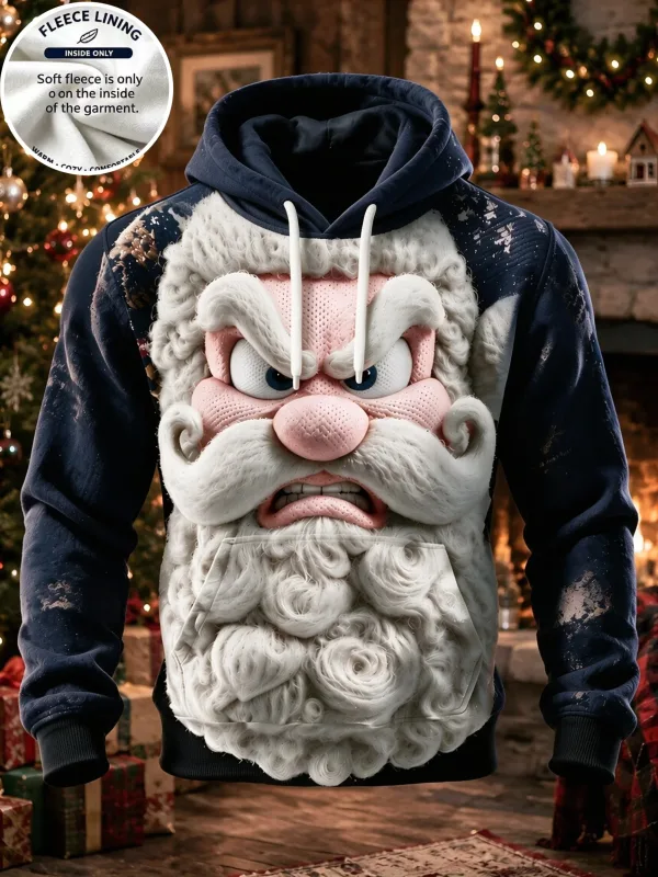 3D Print Thanksgiving Fleece Hoodie Turkey Feast Dinner Full Print Pullover Long Sleeve Kangaroo Pocket Holiday Sweatshirt