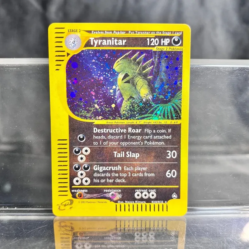 Holographic Game Trading Collection PTCG Proxy Cards Charizard Pikachu Mew EX Singl PKM Foil Cards Gengar VMAX Skyridge (SK) — image 3