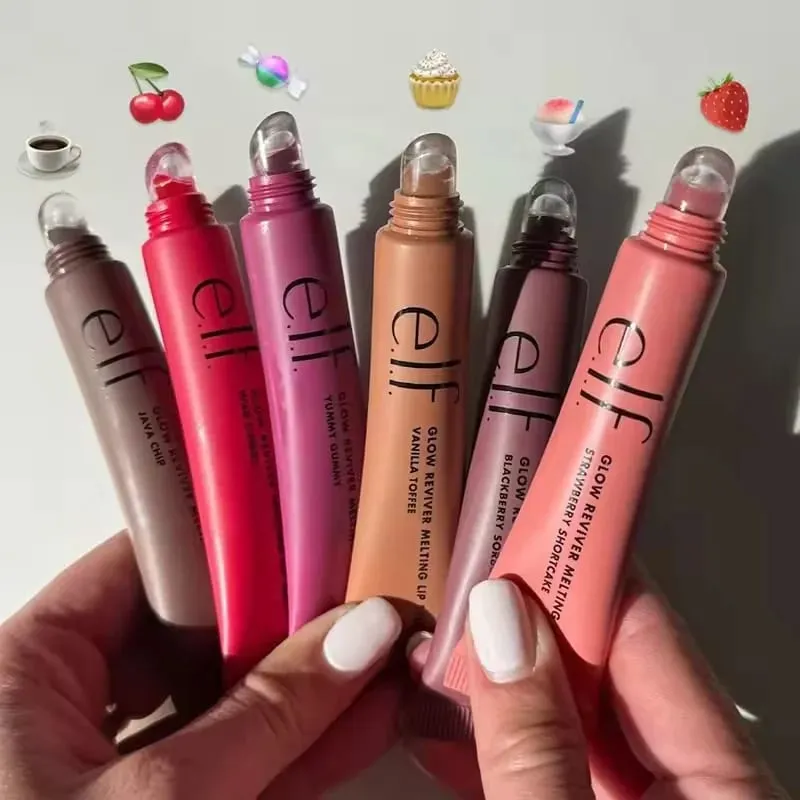 ELF Fashion Makeup Cosmetics Liquid Foundation Concealer and Brightening Lip Gloss with Flashing Lights Lip Oil Glossy Finish — image 6