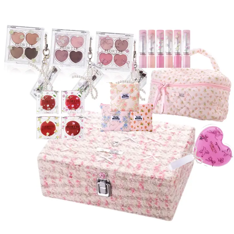 ALL IN Makeup Set Box Full Eyeshadow Palette Blush Cream Lipstick Professional Makeup Kit 19 PCS — image 1