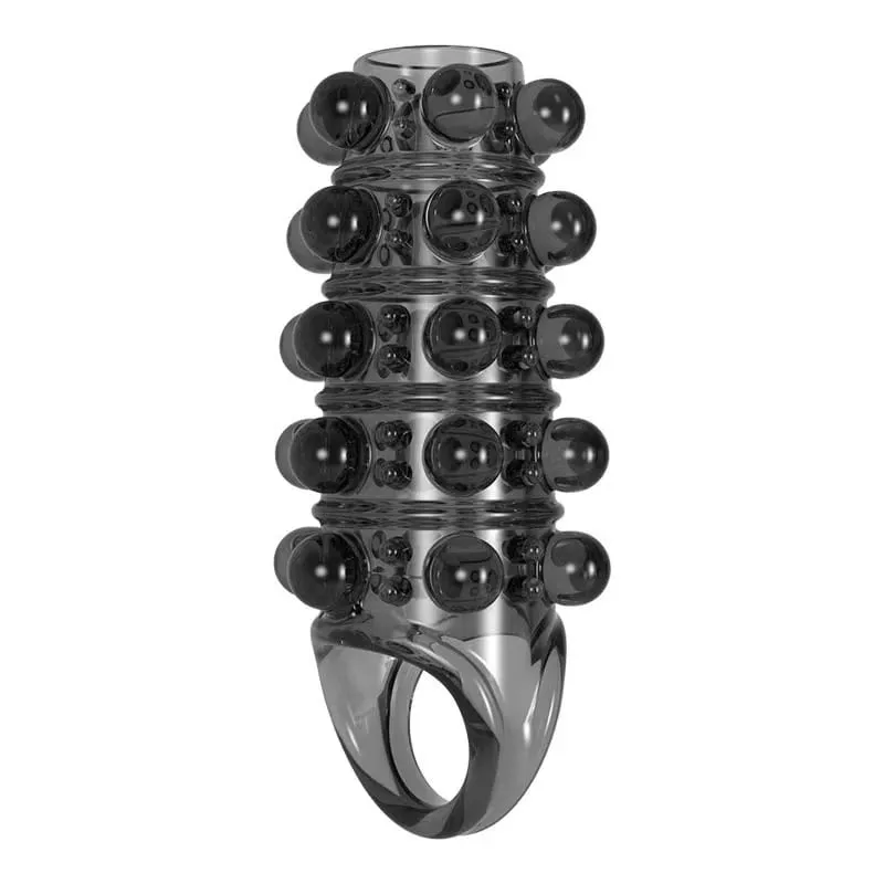 Soft Elastic Penis Extension Sleeve Delayed Ejaculation Condoms Cock Extender Increase Dick Sleeves Adult Sex Toys For Men