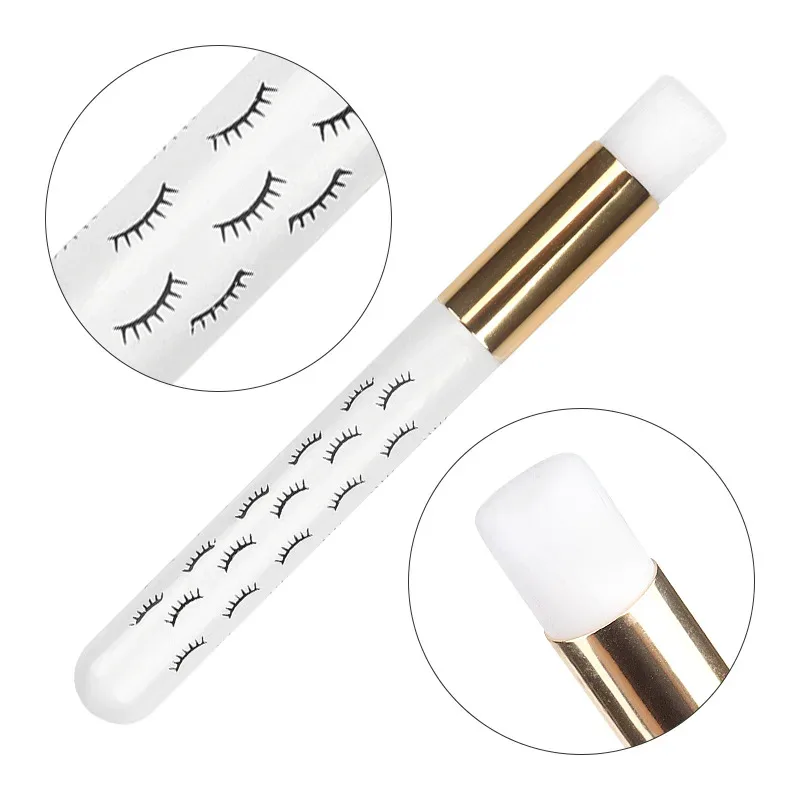 5pcs/Set Soft Eyelash Extension Cleaning Brushes Eyebrow Nose Comedones Clean Brush Lash Shampoo Makeup Brush Tools