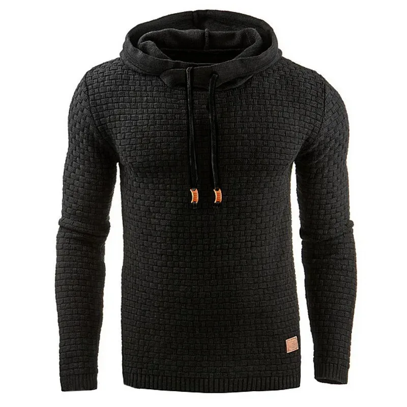 Varm mænds ensfarvede afslappet hættetrøje Oversize sweatshirt sweatshirt med lynlås parrede hættetrøjer og hættetrøjer Damer Mand sweatshirts