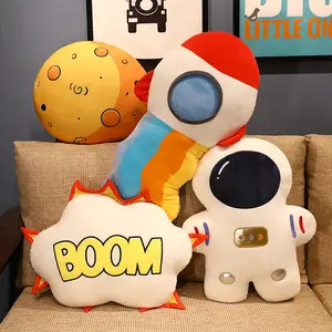 Pernă umplută creativă Space Astronaut Jucării de plus Simulare amuzantă Marte Pernă de aviație pentru copii Baieți Cadou de zi de naștere