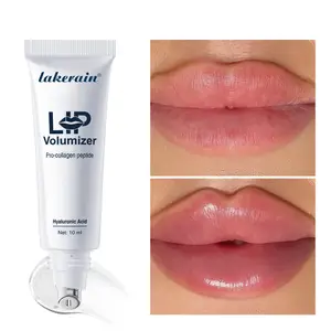 Lakerain Hyaluronsyre Øjeblikkelig Lip Plumping Lip Oil Lip Line Reduction Lip Care Essence Lip Gloss Kvinder Fugtgivende Lip Tint