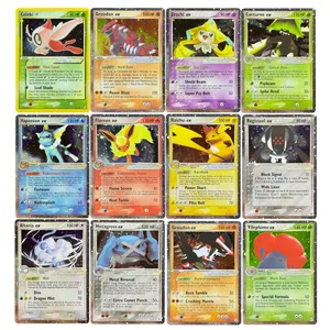 Stellvertreterkarten Holographischer Smaragd Cacturne Rayquaza Hidden Legends Kyogre Crystal Guardians Alakazam Star Flareon Metagross