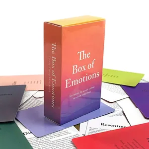 La scatola delle emozioni Carte Versione inglese 80 carte per dare un senso ai tuoi sentimenti Perfette per la guida spirituale e i collezionisti