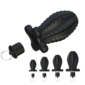 4 Kích Cỡ Silicone Mông Hậu Môn Cắm Hậu Môn Đường Hầm Âm Đạo Mỏ Neo Tắm Enema Dilatador Dương Vật Giả Bdsm Đồ Chơi Nam Nữ Masturbator Đồ Chơi Tình Dục