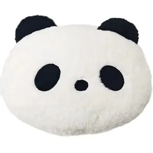 Vycpané zvířátko Plyšový polštář Panda Domácí dekorace Ložnice Pohovka Vycpaný polštář Panda 30cm Polštáře Kawaii Panda Throw