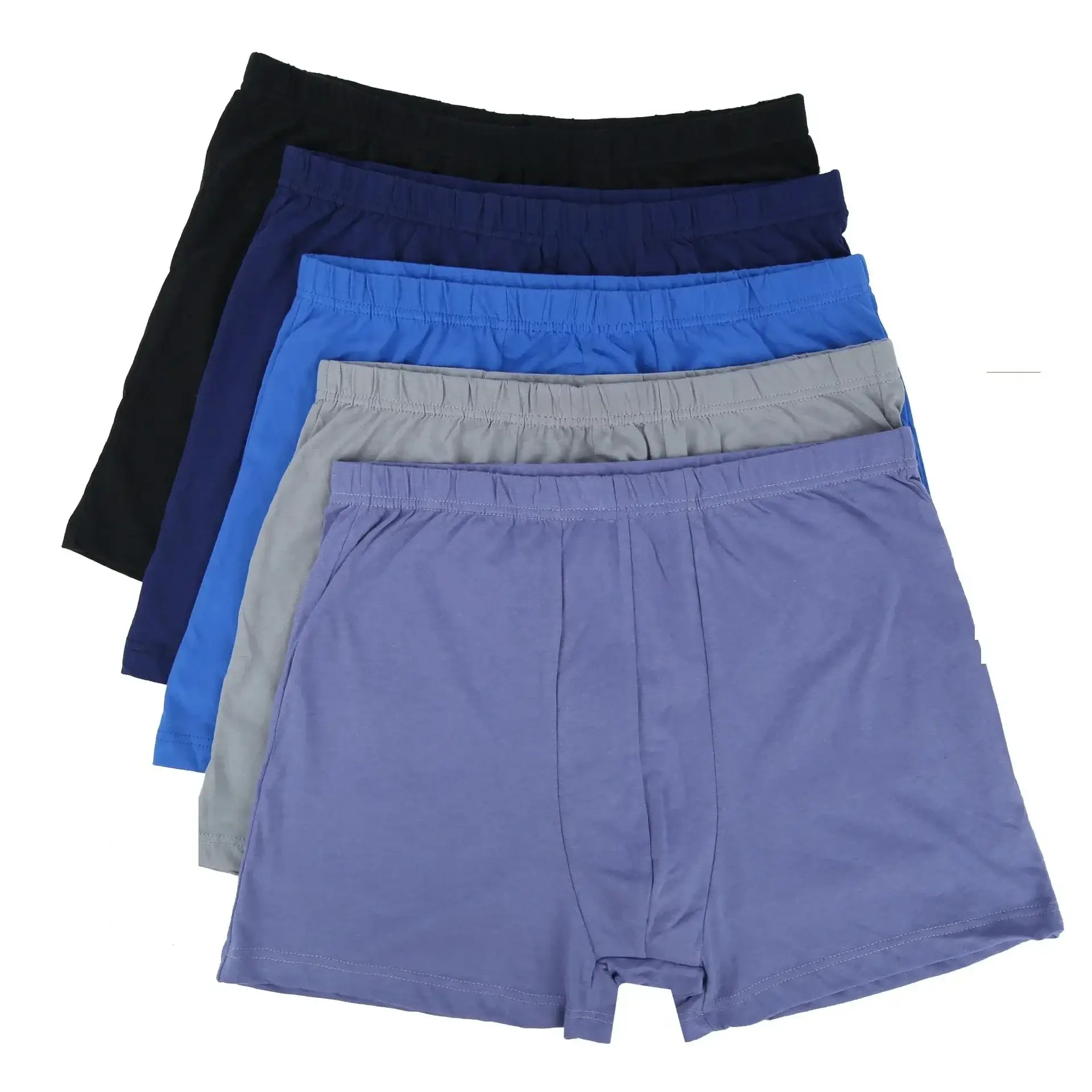Boxer 100 coton pour hommes, 2 pièces, sous-vêtements doux et respirants, grandes tailles 8XL-10XL, sous-vêtements confortables grande taille pour hommes