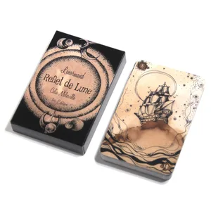 Lenormand Reflet De Lune Kad Lenormand Kad Tarot Dek Permainan Kad Oracle untuk Keseronokan Dewasa Permainan Dewasa Hadiah Persediaan Pesta