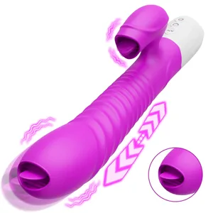 Schnelle Orgasmus Vibrator Dildo Für Frauen Lecken Heizung Vibratoren Klitoris G-Punkt Stimulator Vibro Weibliche Clit Sucker Erwachsene Sex spielzeug