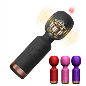 Mini-Klitoris-Stimulator, AV-Vibratorstab mit 10 Vibrationsmodi, tragbar, vibrierend, für G-Punkt-Nippel, Sexspielzeug für Erwachsene, Massagegerät