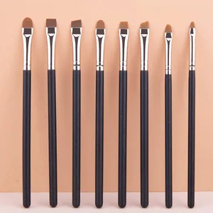 Øjenbryns Concealer Brush Flad øjenbrynsbørste Vinklet Ultra tynd øjenlinje Concealer Makeup Børster Præcis Make Up Concealer Brush