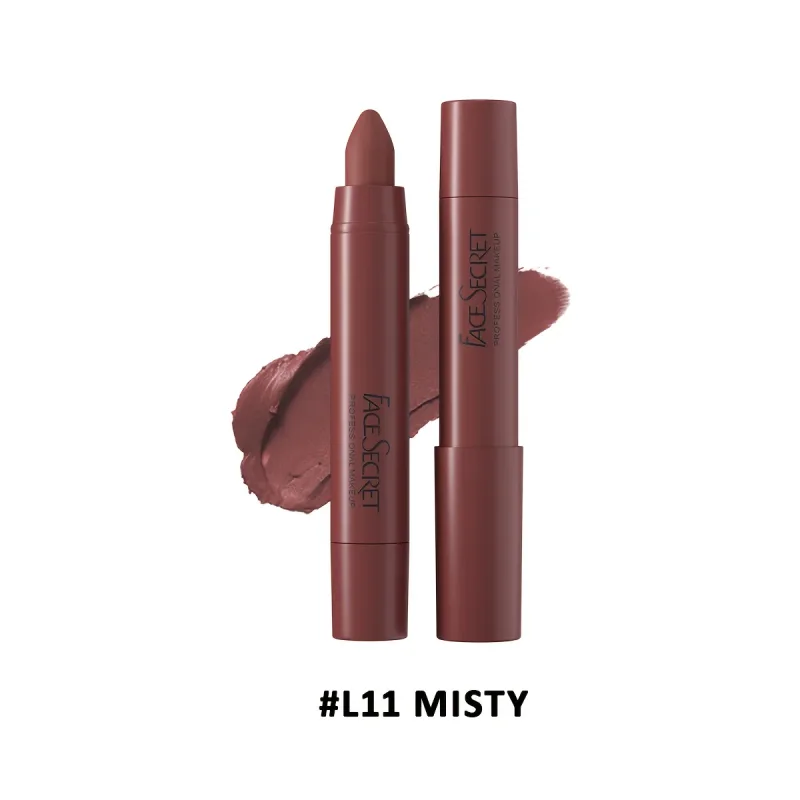 1pc நீர்ப்புகா மேட் லிப்ஸ்டிக் லாங் லாஸ்டிங் பினிஷ் நான்-ஸ்டிக் லைட்வெயிட் லிப்ஸ்டிக் ஸ்மூத் அப்ளிகேஷன் லிப் காம்போ செட்