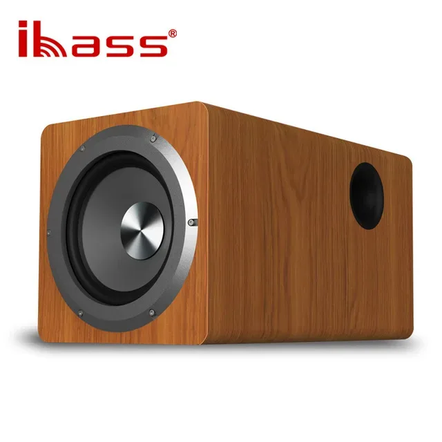 6.5 นิ้ว Active ลำโพงซับวูฟเฟอร์กำลังสูง 100W Super BASS ระบบโฮมเธียเตอร์สำหรับ Active ลำโพง PC คอมพิวเตอร์กล่องทีวี