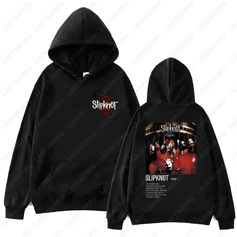 New Retro Casual Style S-Slipknot Rock Band Women Men Hoodie Sweatshirts Casual Clothes Hoody Warmth Streetwear Pullovers Top